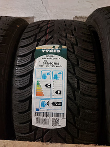 Müüa uus talverehvide komplekt 245/40/R18 Nokian (1 foto / 2)