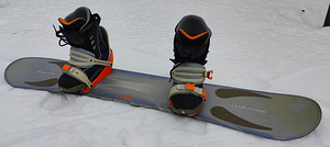 Комплект для сноуборда Extrem 160см, ботинки K2, крепления K2