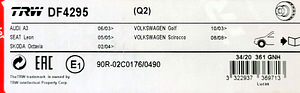 Audi/VW/Seat/Škoda pidurikettad-klotsid (6 foto / 6)