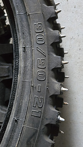 Krossi naastrehvid, Mitas 110/90-19; Mitas 90/90-21 (5 foto / 6)