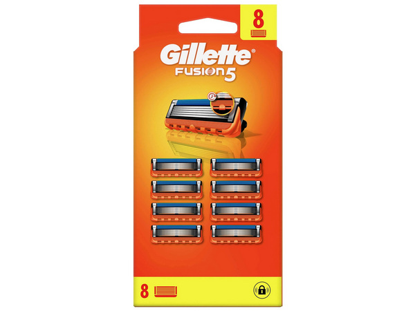Meeste raseerija vahetusterad Gillette Fusion 5, karp 8tk.
