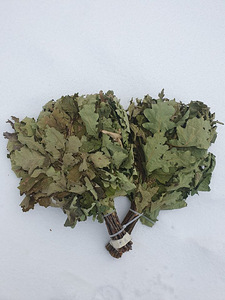 Sauna tammeviht erinevate lisanditega. (2 foto / 2)