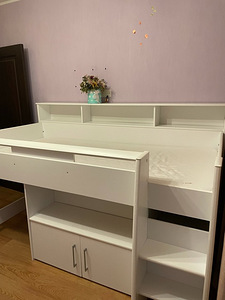 Комплект мебели для детской комнаты Parisot 2159 Двухъярусная кровать + комод