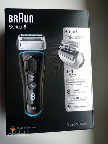 Braun series 8 8325s black UUS