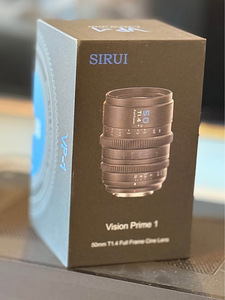 Sirui vision prime 1 50mm t1,4 (1 foto / 3)