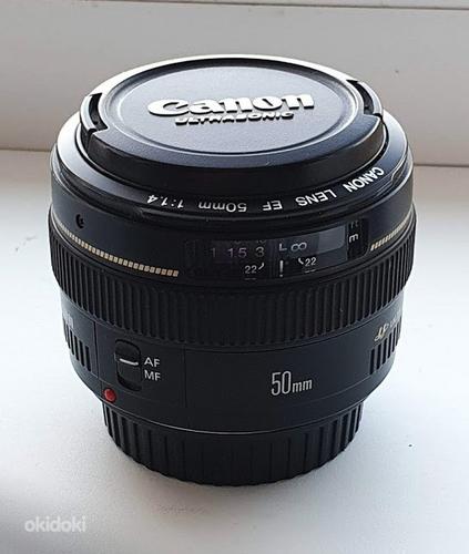 Canon 50mm f1.4 USM (Canon) kriimuvaba ja väga hästi hoitud (foto #2)