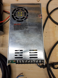 CNC spindel 500w + toiteplokk + juhtmed. Töökorras (4 foto / 6)