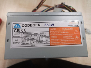 Töökorras lauaarvuti toiteplokk 300w, TL494