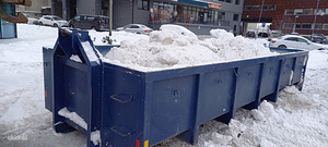 Уборка и вывоз снега , контейнер, вывоз снега (2 фото из 2)