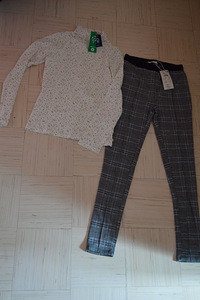 Новые брюки Reserved и новое поло Okaidi s. 152/158