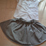 H&M белая блузка 140 размера и юбка с карманами (фото #2)
