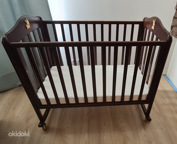 Võrevoodi, madrats 105x55