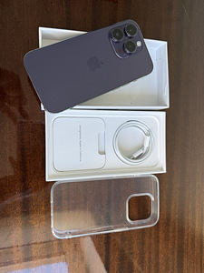 iPhone 14 Pro - Deep Purple 128GB ideaalses seisukorras (3 foto / 3)