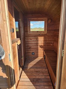 Haagisel saun , tünnisaun , haagissaun rent (2 foto / 5)