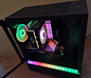 Ryzen 5 3600 + GTX 1080 + 32GB 3600Mhz RGB DDR4 (5 foto / 6)