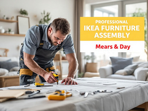 IKEA mööbli täpne kokkupanek
