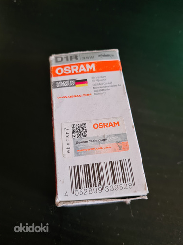 Лампочка OSRAM XENON D1R 35W (фото #2)