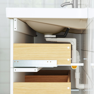 Uus Ikea ÄNGSJÖN sahtlitega valamukapp, tammeimitatsioon (4 foto / 4)