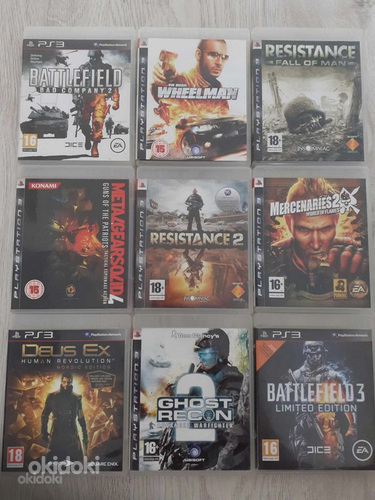 Различные игры для PS3, Sony Playstation 3 (фото #1)