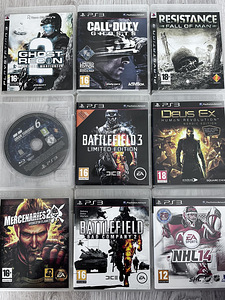 Erinevad PS3, Sony Playstation 3 mängud (3 foto / 3)