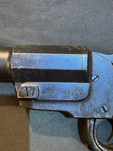 Saksa signaalpüstol Hebel Model 1894, mida kasutati Esimese maailmasõja ajal (5 foto / 8)