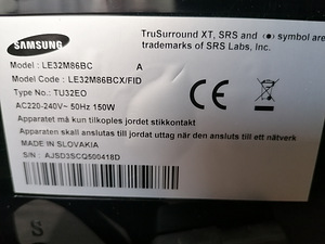 Teler/Teler Samsung 32'' LE32M86BC (3 foto / 5)