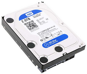 2TB vähe kasutatud korralik Western Digital 3,5" kõvaketas (1 foto / 2)