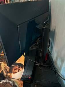 Mängumonitor 24" BenQ XL2420-B + 3d prillid Nvidia (2 foto / 4)