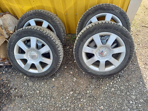 16tolli 5x112 valuveljed uute rehvidega (1 foto / 5)