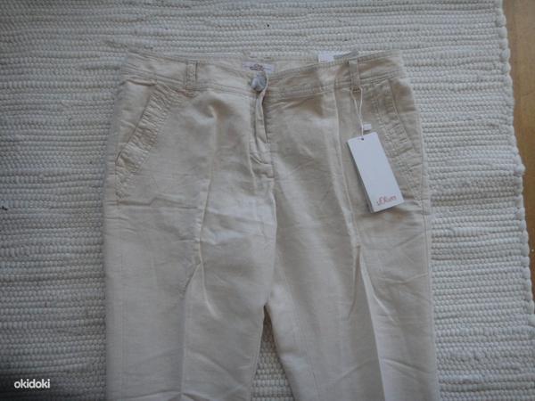 Льняные брюки s.Oliver, размер 38/34, новые (фото #2)