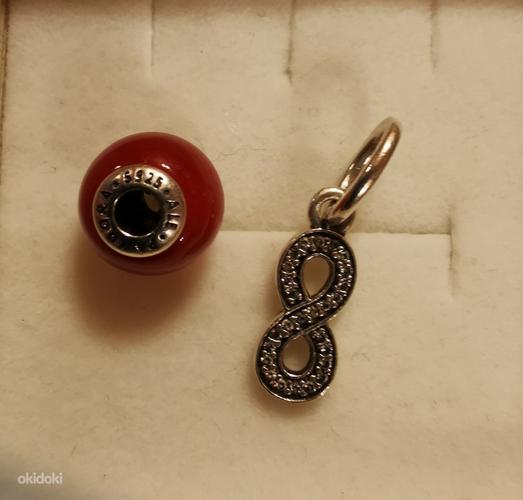 Pandora Infinity ripats ja essence amulett (foto #1)