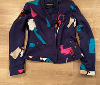 Emporio Armani värvikirev Mulberry siidist jakk.