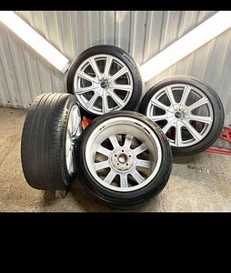 Диски + Шины Borbet R19 (6 фото из 8)