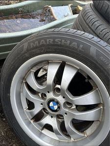 Продам диски BMW на летней резине marshall R16