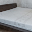 Каркас кровати, дымчатый дуб, 180 х 200 см, матрас (фото #4)