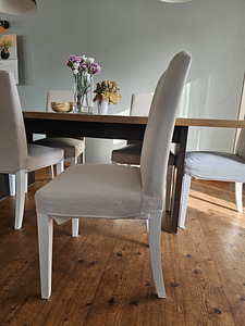 8 обеденных стульев ikea Henriksdal (3 фото из 3)