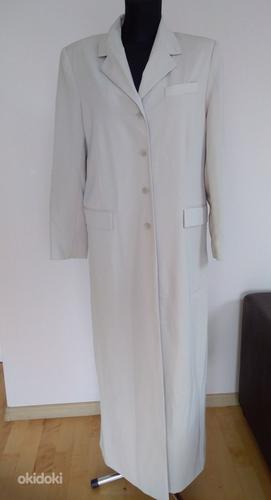 Винтажный длинный пиджак / пальто H&M 42 (фото #1)