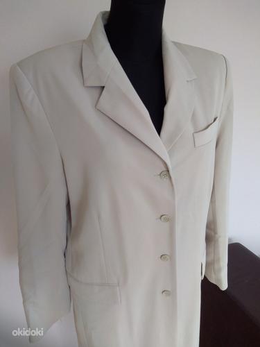 Винтажный длинный пиджак / пальто H&M 42 (фото #2)