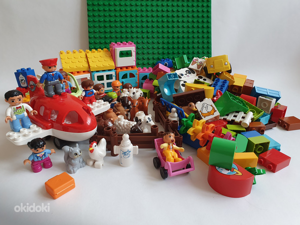 Lego Duplo + ehitusplaat (foto #2)
