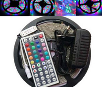 LED ūdensaprāde led tape 5 m ar remote control box