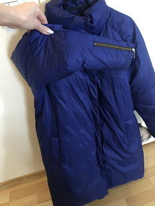 Пуховая куртку М (3 фото из 3)