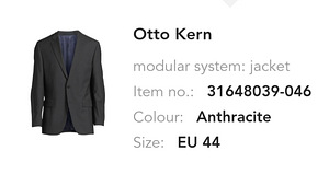 Jakk OTTO KERN Uus, 44(xs) (3 foto / 10)