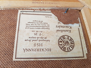 HEA HIND!Õlimaal 91,5×62,5 cm! ,1963 a. (7 foto / 10)