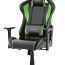 Кресло геймера DXRacer Racing Pro R131-NE, черный/зеленый (фото #1)