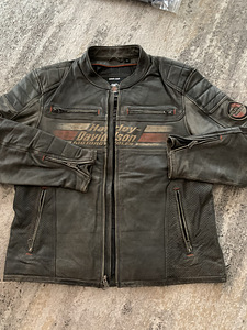 Nahktagi Harley Davidson (originaal) suurus XL (6 foto / 6)