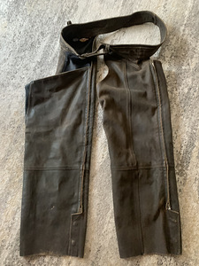 Kaitsvad nahkpüksid Harley Davidson, XL