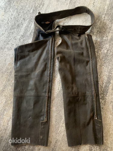 Kaitsvad nahkpüksid Harley Davidson, XL