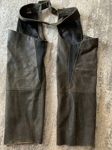 Kaitsvad nahkpüksid Harley Davidson, XL (3 foto / 4)
