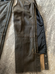 Kaitsvad nahkpüksid Harley Davidson, XL (4 foto / 4)