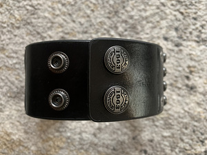 Harley Davidson nahast käevõru (3 foto / 5)